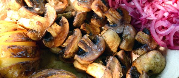 Шашлык из шампиньонов - Sputnik Беларусь