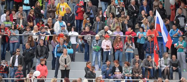 Болельщики на фестивале Гонка легенд в Раубичах - Sputnik Беларусь