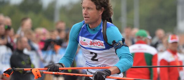 Победитель суперспринта Гонки легенд норвежец Фруде Андресен - Sputnik Беларусь