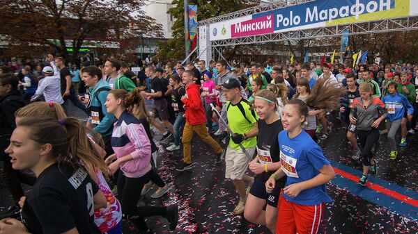 Мінскі паўмарафон - Sputnik Беларусь