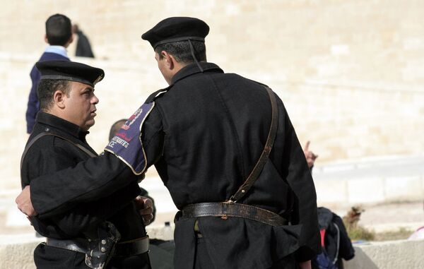 Египетские полицейские, архивное фото - Sputnik Беларусь