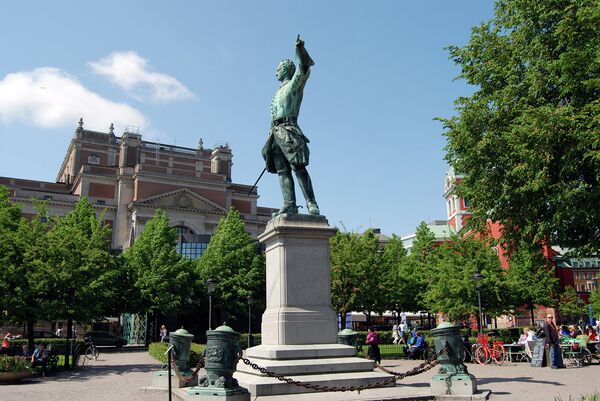 Памятник Карлу XII в Стокгольме - Sputnik Беларусь