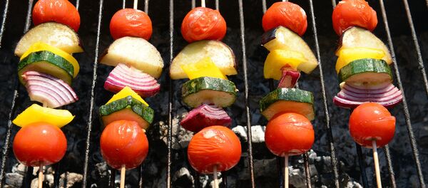 Шашлычок овощной Светофор - Sputnik Беларусь