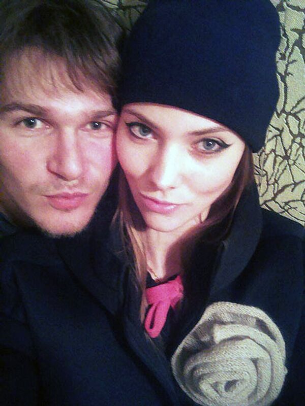 Дарина Былина с супругом Дарина Былина с супругом - Sputnik Беларусь