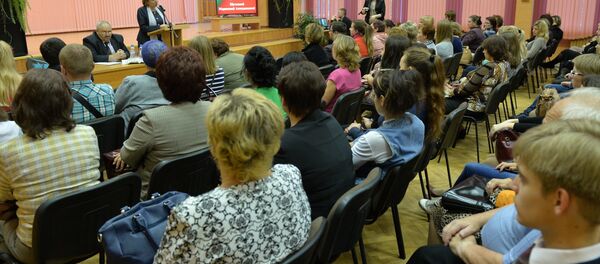 Марианна Щеткина на встрече с избирателями - Sputnik Беларусь