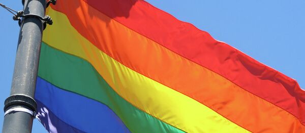 Радужный флаг - символ сексменьшинств Радужный флаг - символ сексменьшинств - Sputnik Беларусь