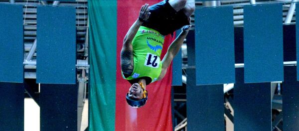 Спортсмены проводят тренировку перед стартом соревнований - Sputnik Беларусь