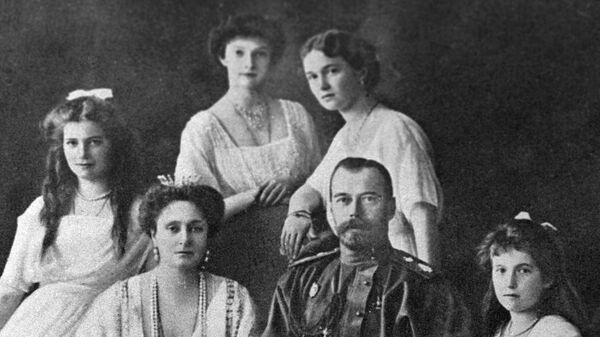 Русский Император Николай II с семьёй - Sputnik Беларусь