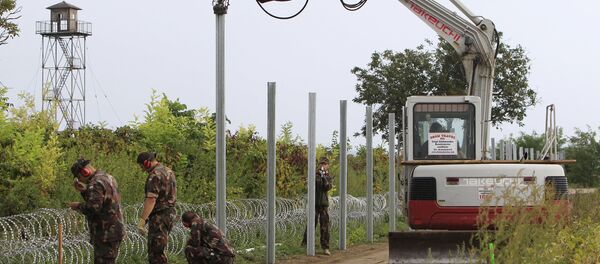 Забор на границе с Хорватией - Sputnik Беларусь