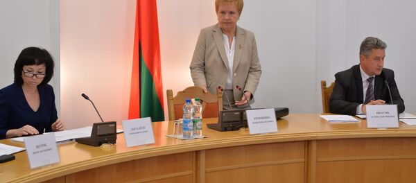 Лидия Ермошина на заседании ЦИК - Sputnik Беларусь