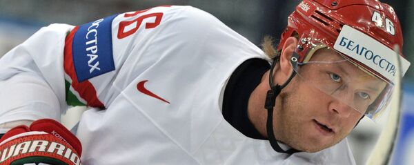 Гулец зборнай Беларусі Андрэй Касціцын - Sputnik Беларусь