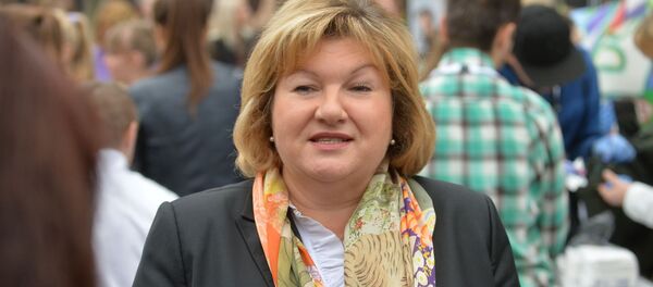 Министр информации Лилия Ананич Министр информации Лилия Ананич - Sputnik Беларусь