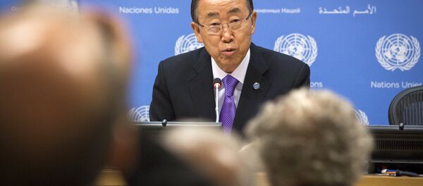 Генсек ООН Пан Ги Мун - Sputnik Беларусь