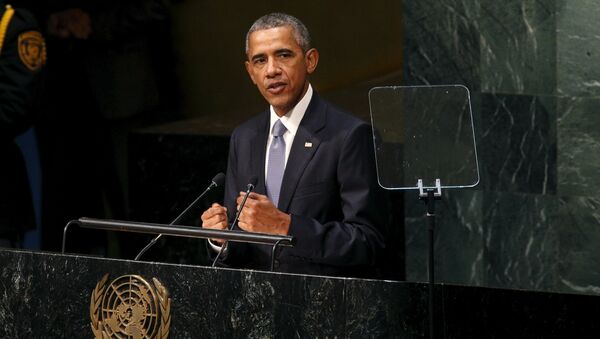 Барак Обама выступает на Генассамблее ООН - Sputnik Беларусь