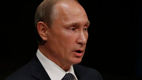Владимир Путин выступает на Генассамблее ООН - Sputnik Беларусь