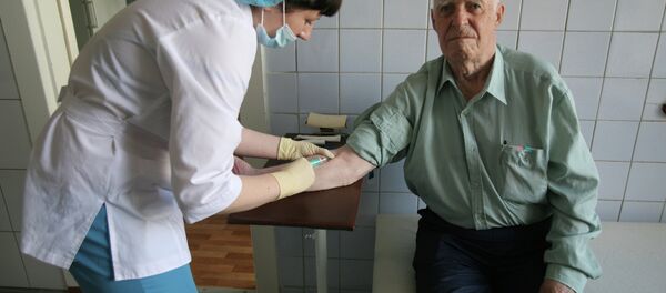 В процедурном кабинете В процедурном кабинете - Sputnik Беларусь