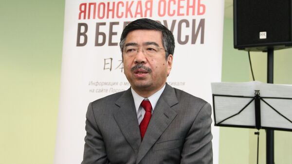 Чрезвычайный и полномочный посол Японии в Беларуси Сигэхиро Мимори - Sputnik Беларусь