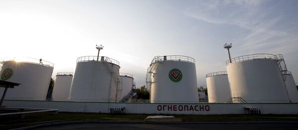 Нефтехранилище в Мозыре - Sputnik Беларусь