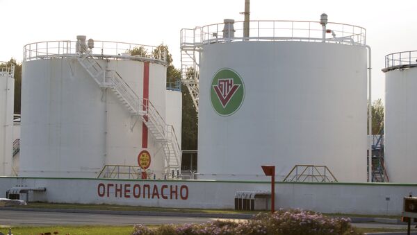 Нефтехранилище в Мозыре - Sputnik Беларусь