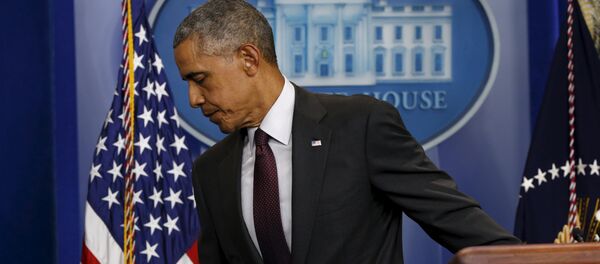 Выступление президента США Барака Обамы в Белом доме - Sputnik Беларусь