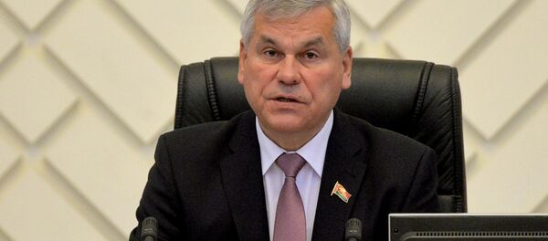Владимир Андрейченко на открытии осенней сессии нижней палаты белорусского парламента - Sputnik Беларусь