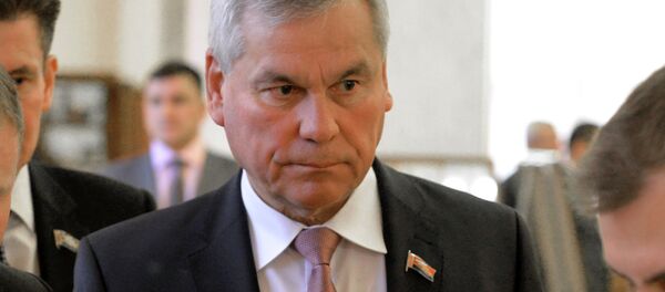 Владимир Андрейченко на открытии осенней сессии нижней палаты белорусского парламента  - Sputnik Беларусь