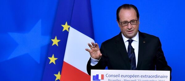 Президент Франции Франсуа Олланд Президент Франции Франсуа Олланд - Sputnik Беларусь