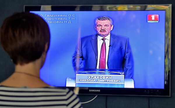 Выступление Николая Улаховича на теледебатах - Sputnik Беларусь