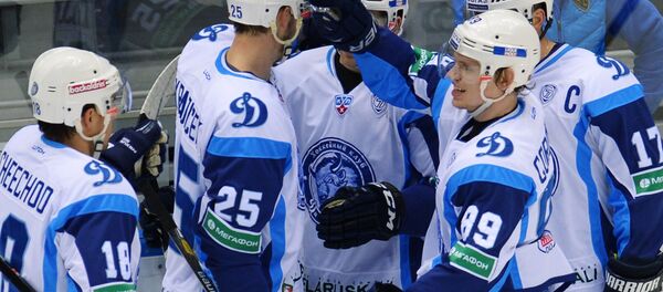 Игроки ХК Динамо - Sputnik Беларусь
