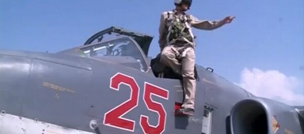 Российский самолет Су-25 в Сирии, архивное фото - Sputnik Беларусь