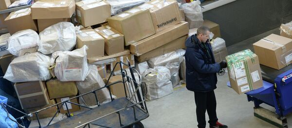 Посылки в аэропорту - Sputnik Беларусь