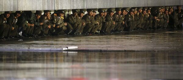 Репетиция парада в Пхеньяне - Sputnik Беларусь