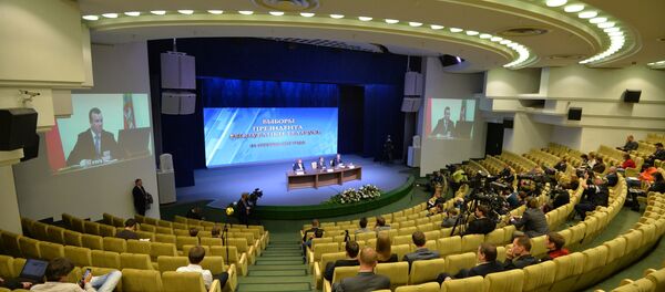 Работа Инфоцентра ЦИК во Дворце Республики - Sputnik Беларусь