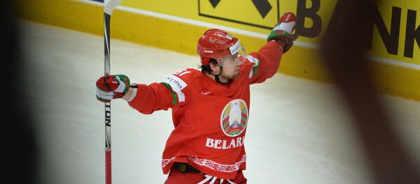 Игрок сборной Беларуси Андрей Степанов - Sputnik Беларусь