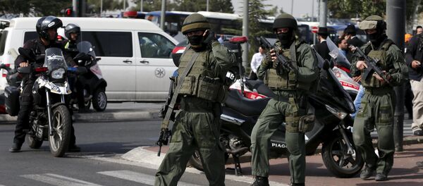 Полиция Израиля работает на месте теракта - Sputnik Беларусь