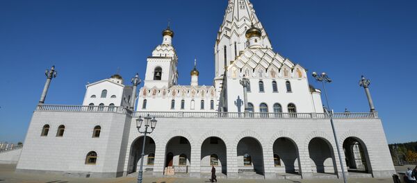 Храм-памятник в честь Всех святых и в память безвинно убиенных в Отечестве нашем - Sputnik Беларусь