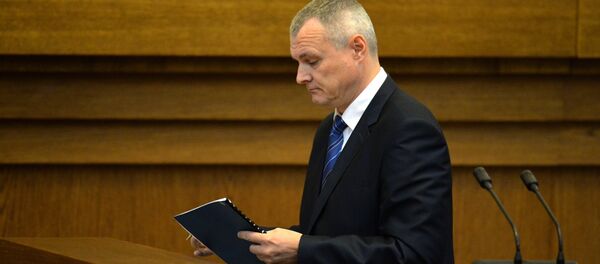 Глава МВД Игорь Шуневич в парламенте - Sputnik Беларусь