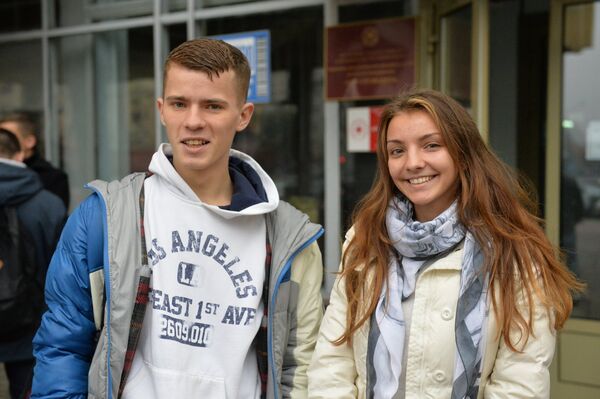 Александр и София, наоборот, отдают свои предпочтения борисовскому БАТЭ - Sputnik Беларусь