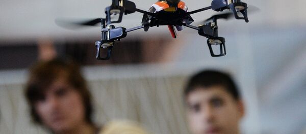 Радиоуправляемый квадрокоптер - Sputnik Беларусь