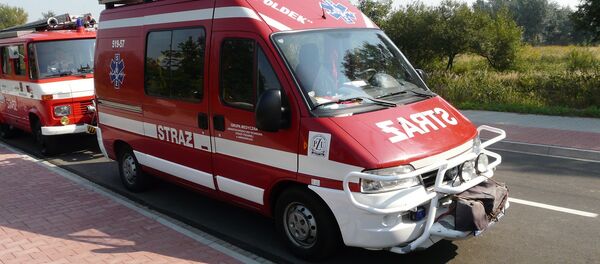 Машины пожарной бригады Польши. Архивное фото - Sputnik Беларусь