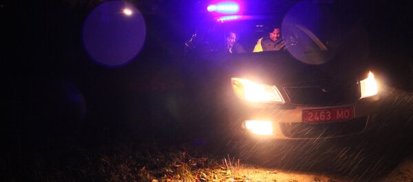 Патрульная машина ГАИ Минского района в рейде - Sputnik Беларусь