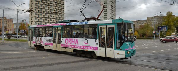 Трамвай в Минске Трамвай в Минске - Sputnik Беларусь