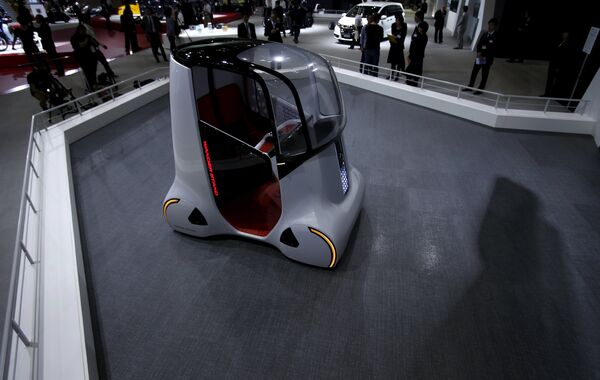 Wander Stand – концепт городского одноместного микроавтомобиля от Honda - Sputnik Беларусь