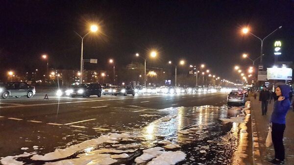 Пробка в районе ДТП - Sputnik Беларусь