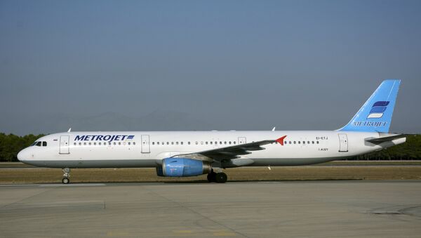 Airbus А-321 авиакомпании Metrojet. Архивное фото - Sputnik Беларусь