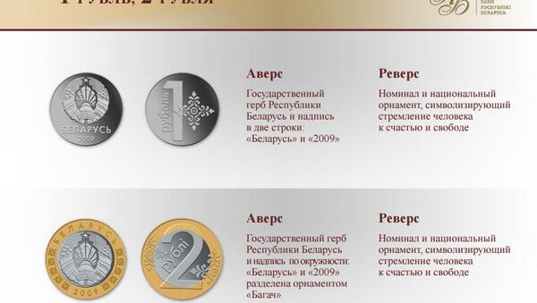 Новые денежные знаки РБ образца 2009 года - Sputnik Беларусь