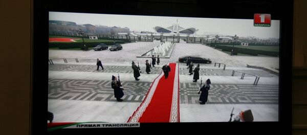 Президент прибыл во Дворец Независимости - Sputnik Беларусь