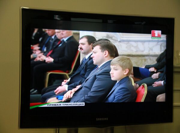 Сыновья Лукашенко на инаугурации - Sputnik Беларусь