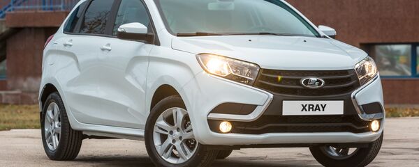 Новый кроссовер Lada XRay Новый кроссовер Lada XRay - Sputnik Беларусь