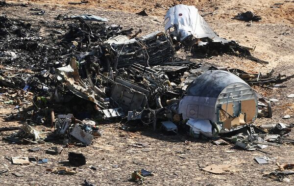 Место крушения российского самолета Airbus A321 в Египте - Sputnik Беларусь